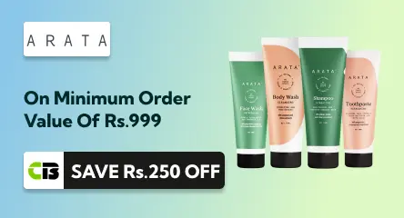 Save Rs.250 Off on Minimum Order Value of Rs.999