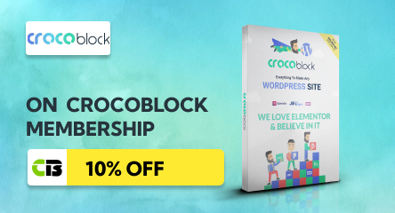 Get 10% Off Crocoblock Membership