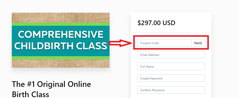  how to use birth boot camp coupon code?