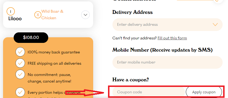  How to use Eureka pet coupon code?