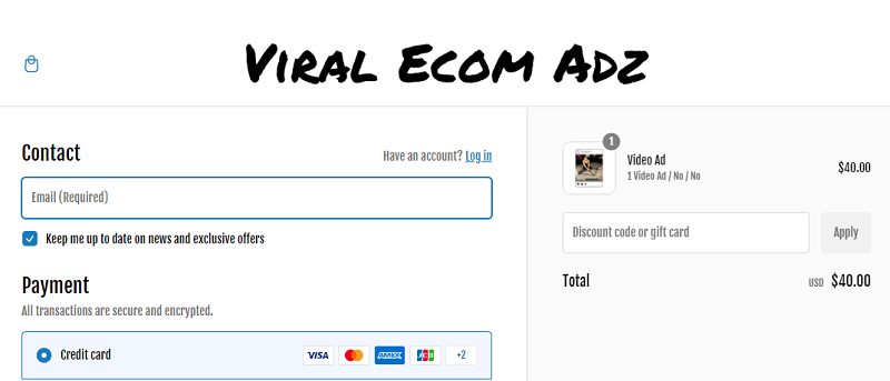 Viral Ecom ADZ